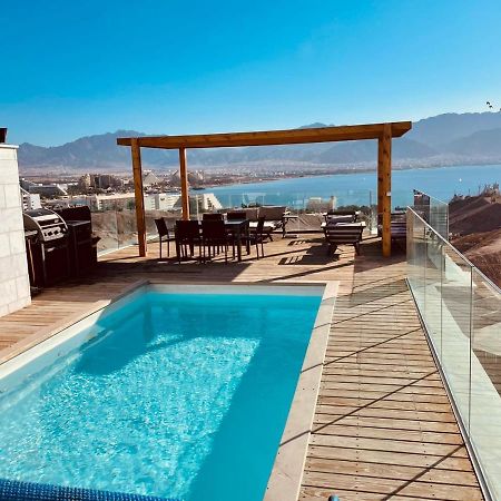 Villa Sea View 100 M From The Beach Eilat Exterior foto