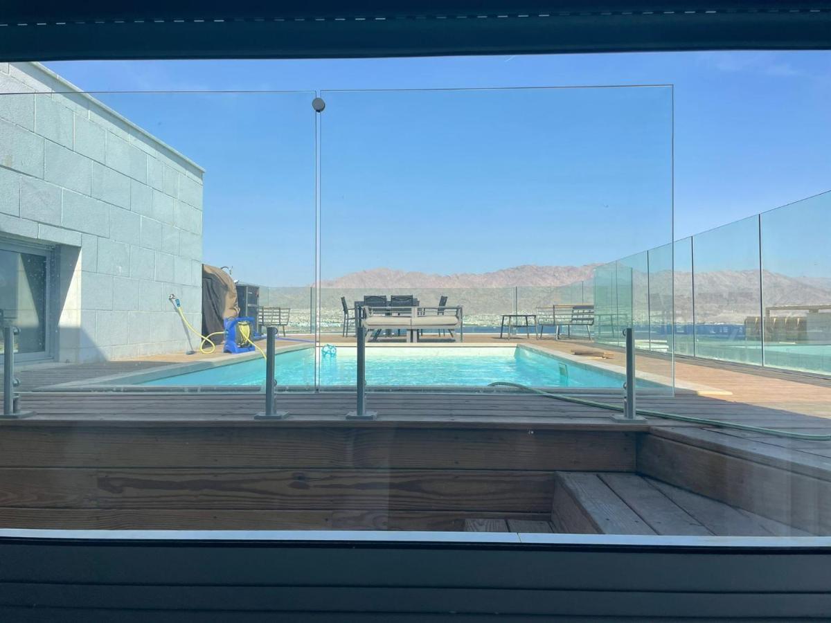 Villa Sea View 100 M From The Beach Eilat Exterior foto